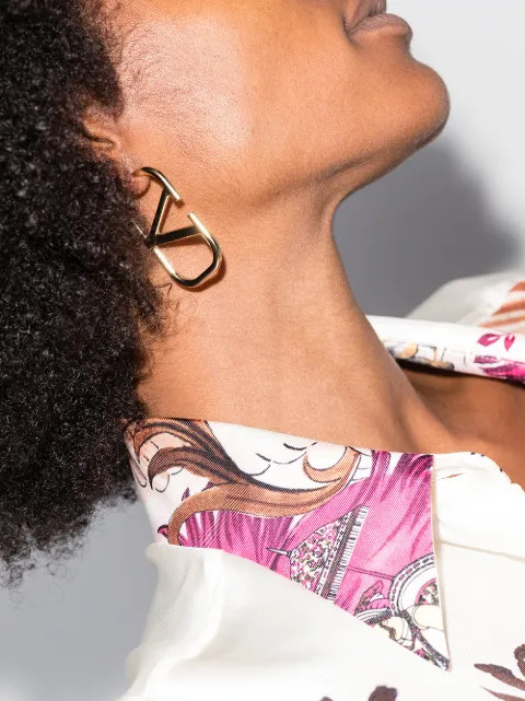 VLOGO Signature earrings | Farfetch Global