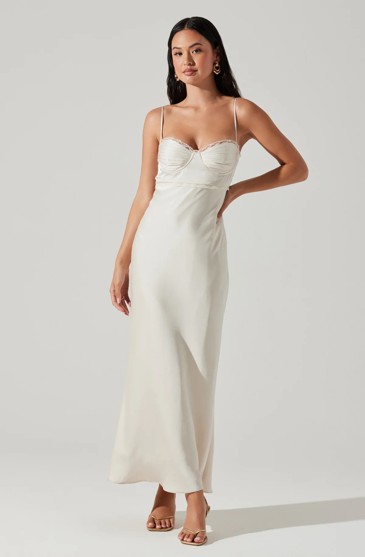 Florianne Satin Maxi Dress | ASTR The Label (US)