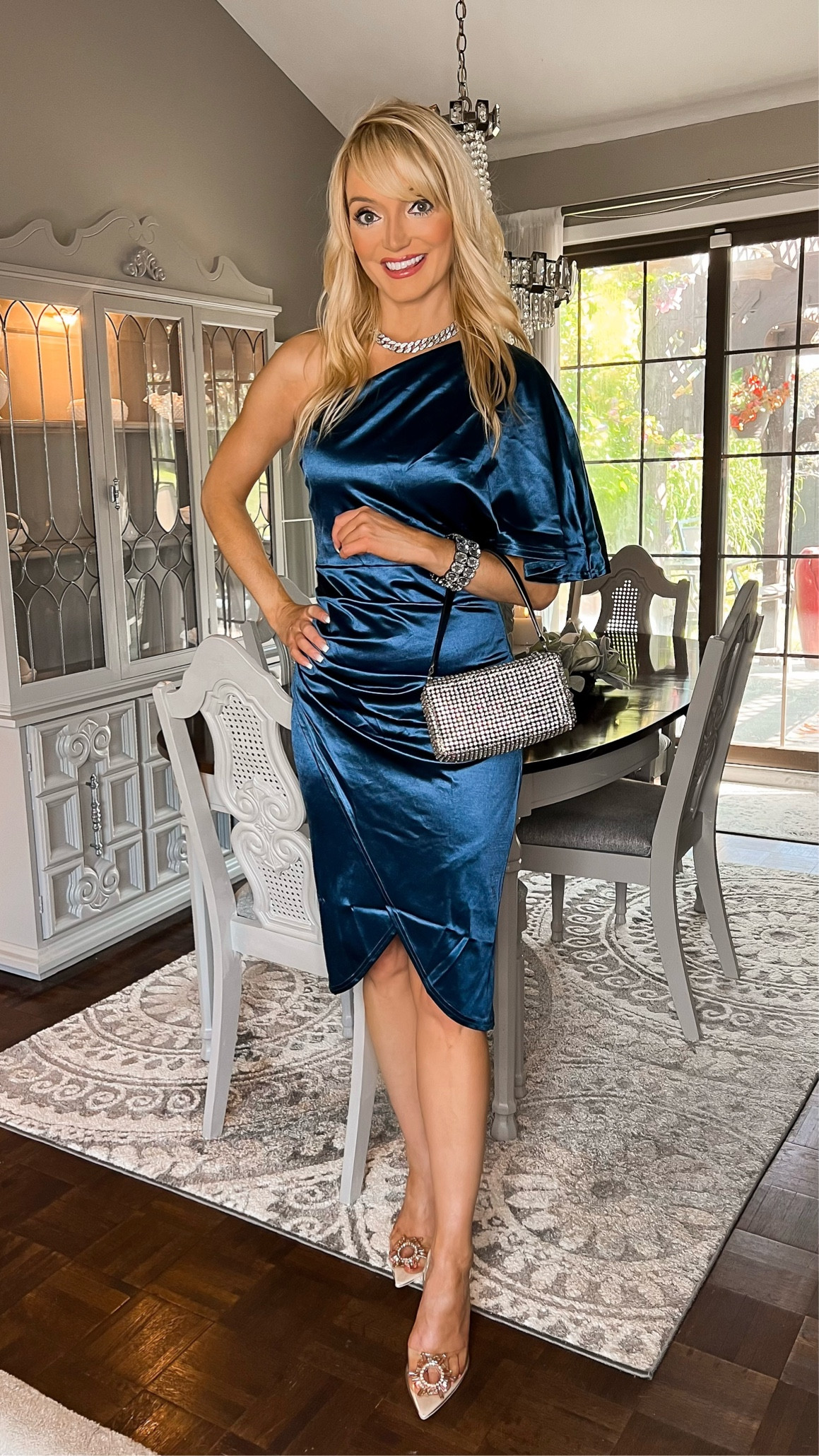 Satin one shoulder formal dress found on Amazon Fashion - wedding guest dress - fall wedding guest dress - formal dress - formal outfit - cocktail dress - black tie event dress - Amazon Finds 

#LTKSeasonal #LTKwedding #LTKunder50