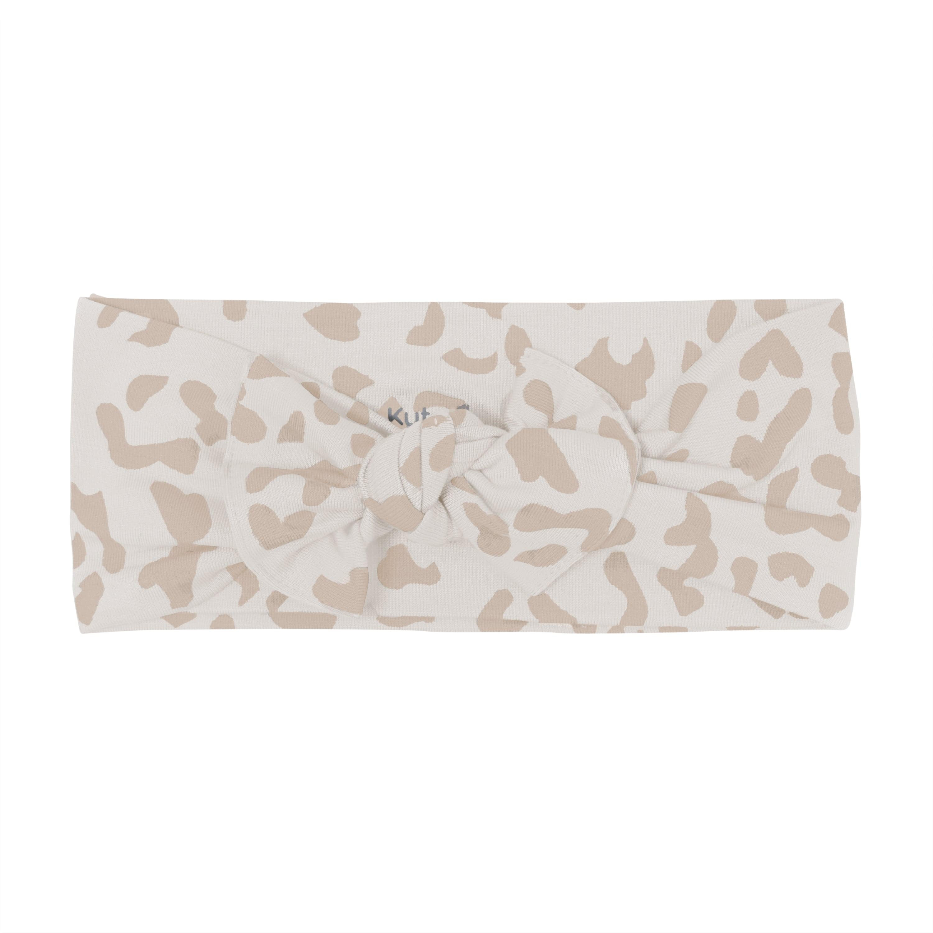 Bow in Oat Leopard | Kyte BABY