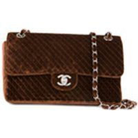 Chanel Vintage chained flap shoulder bag - Brown | Farfetch EU
