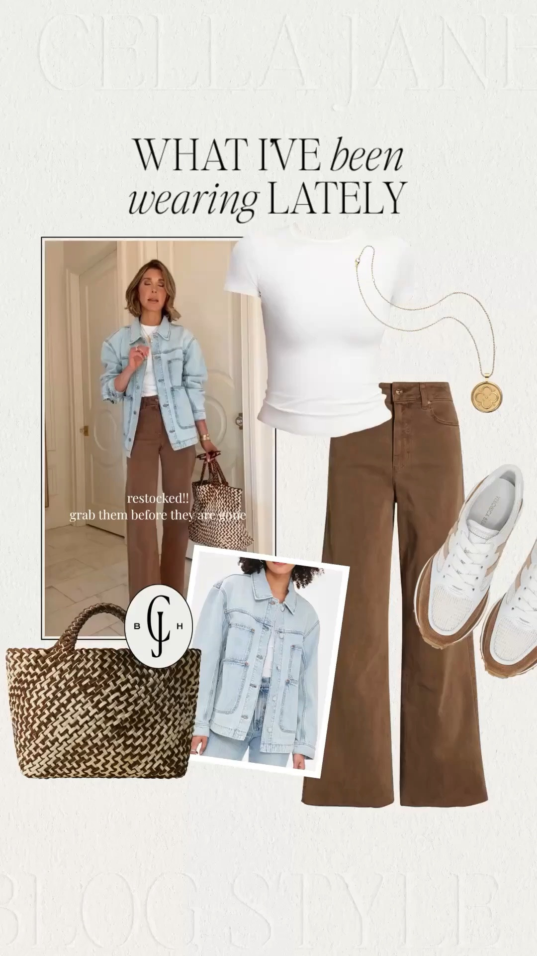 Spring/ summer jean outfit