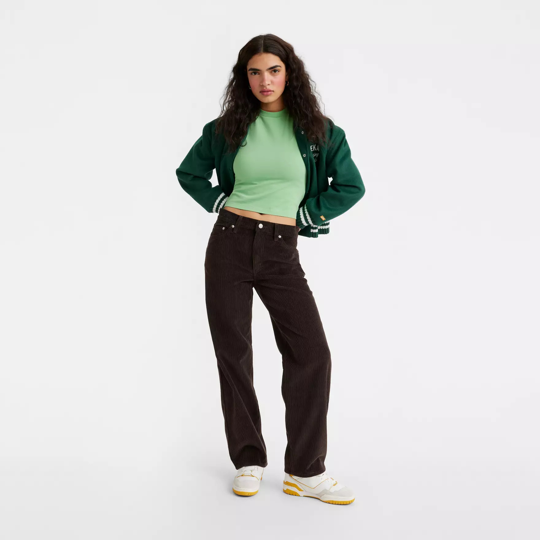 Baggy Dad Corduroy Women's Pants | Levi's US