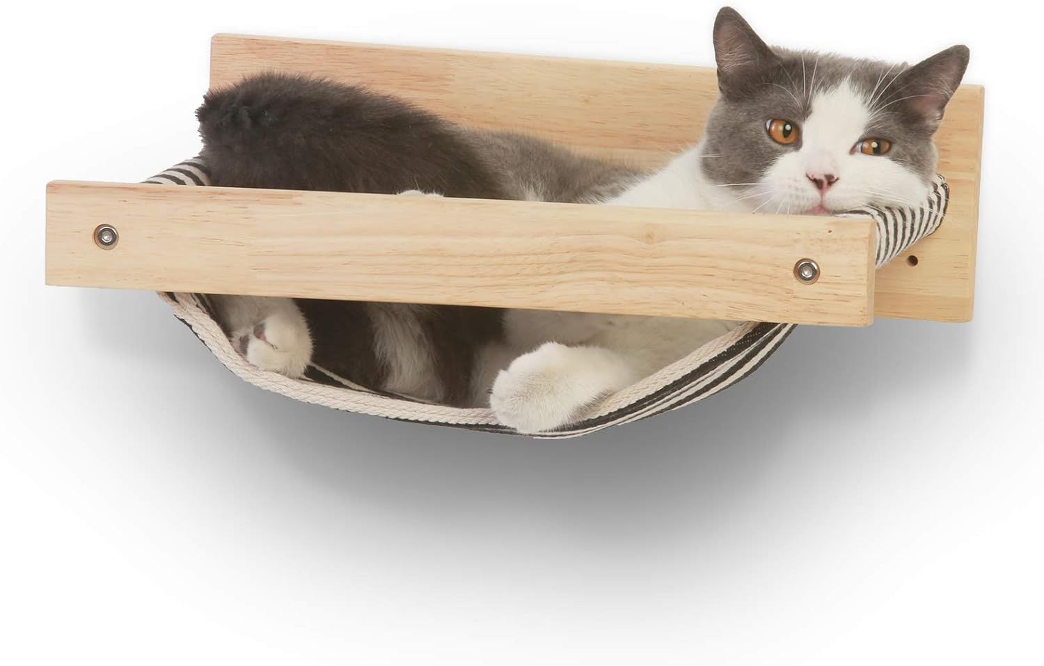 FUKUMARU Cat Hammock Wall Mounted Large Cats Shelf - Modern Beds and Perches - Premium Kitty Furn... | Amazon (US)