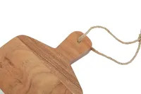 Monzaro Rectangular Marble And Acacia Wood Paddle Board | Debenhams UK