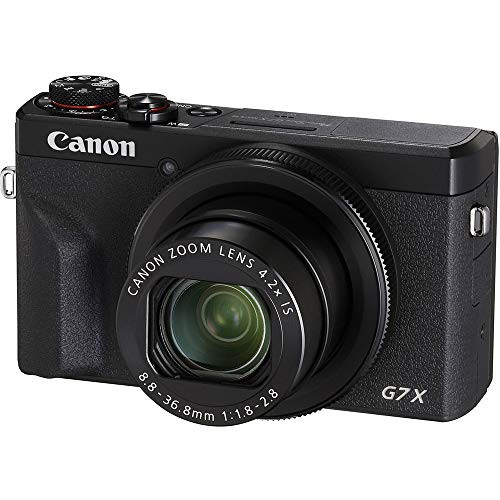 Canon PowerShot G7 X Mark III Digital Camera - Black (International Model) (Renewed) | Amazon (US)