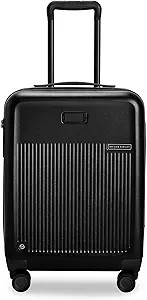 Briggs & Riley Sympatico Hardside Luggage, Black, 21" Global Carry-On | Amazon (US)