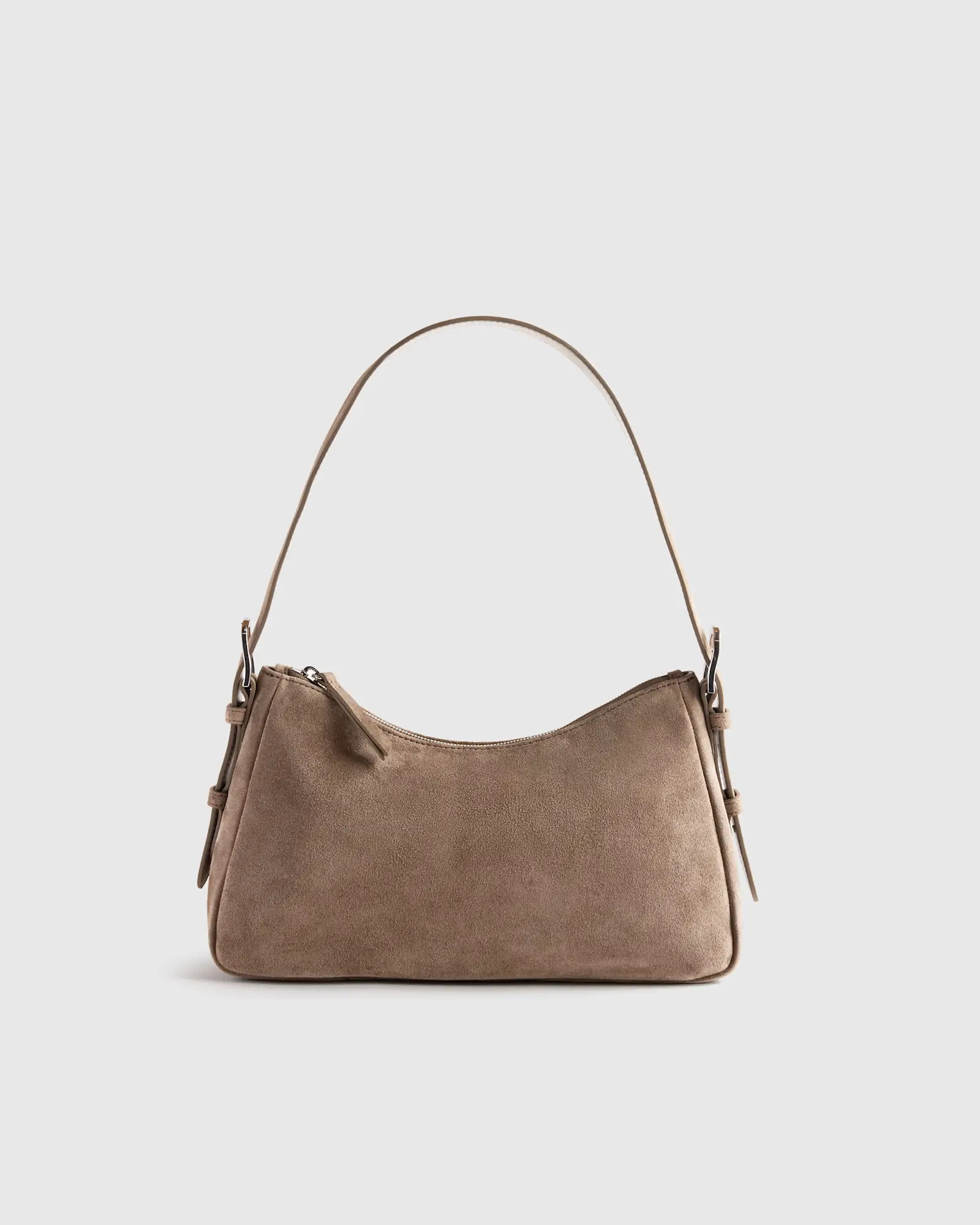 Italian Suede Small Shoulder Bag | Quince