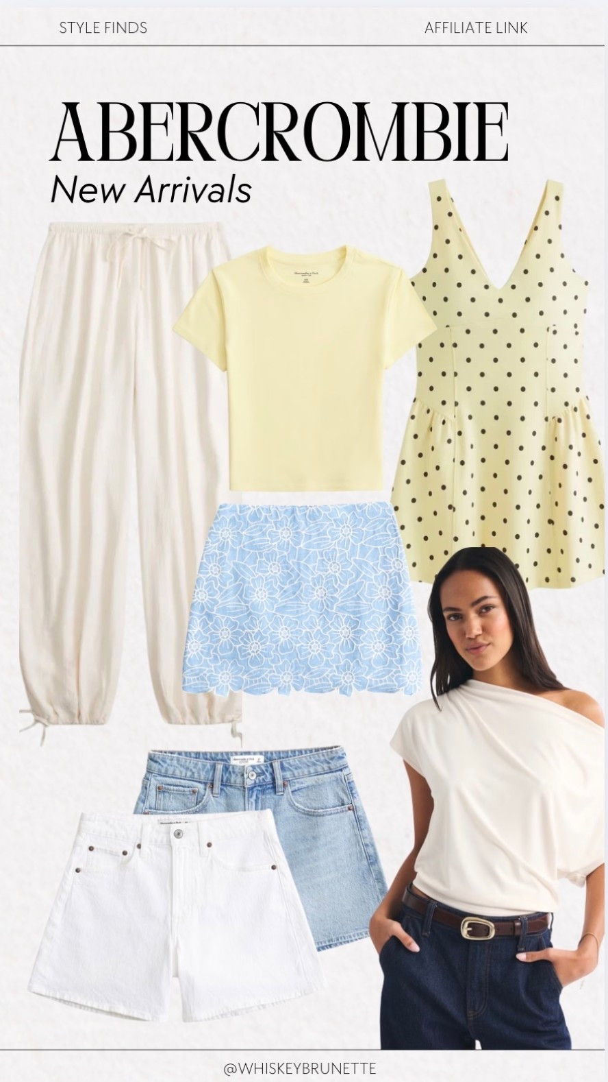 The perfect new arrivals for summer! Shop these Abercrombie finds!



summer style, Abercrombie, polka dot dress, Pinterest inspired, denim shorts, everyday style, daily style

#LTKSeasonal #LTKgrwm