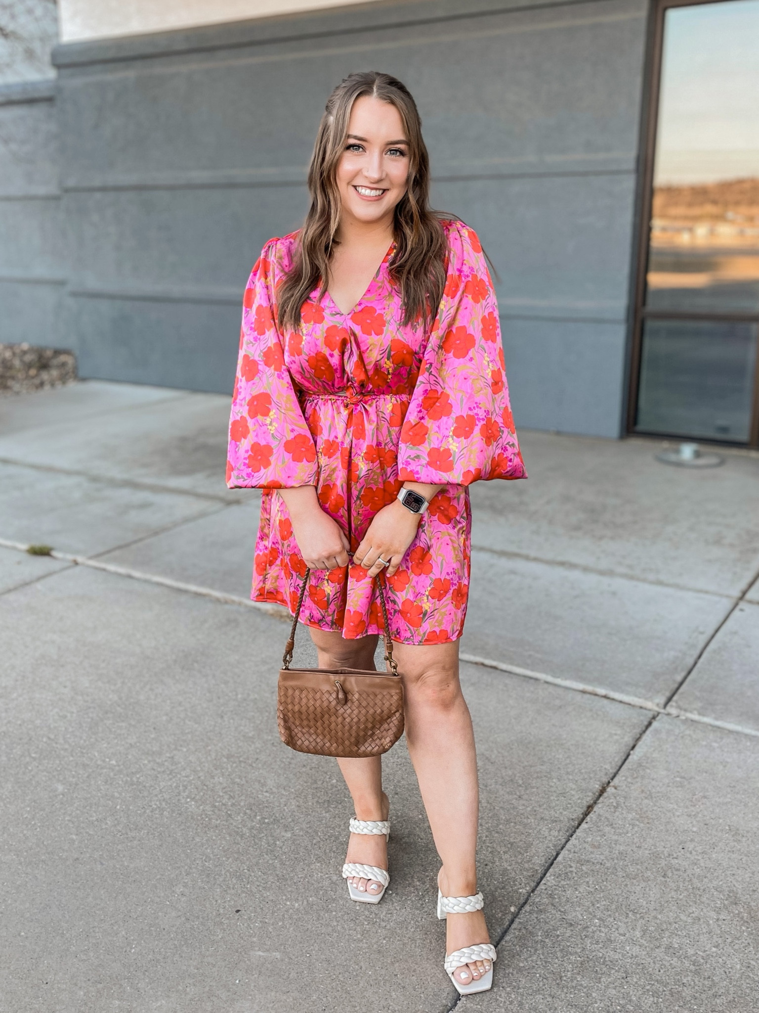 I had dress altered so the neckline wasn’t so low and the side slits weren’t so big! 
Purse is a preloved Bottega, purchased from Vestaire Collective! 

#LTKstyletip #LTKunder100 #LTKunder50