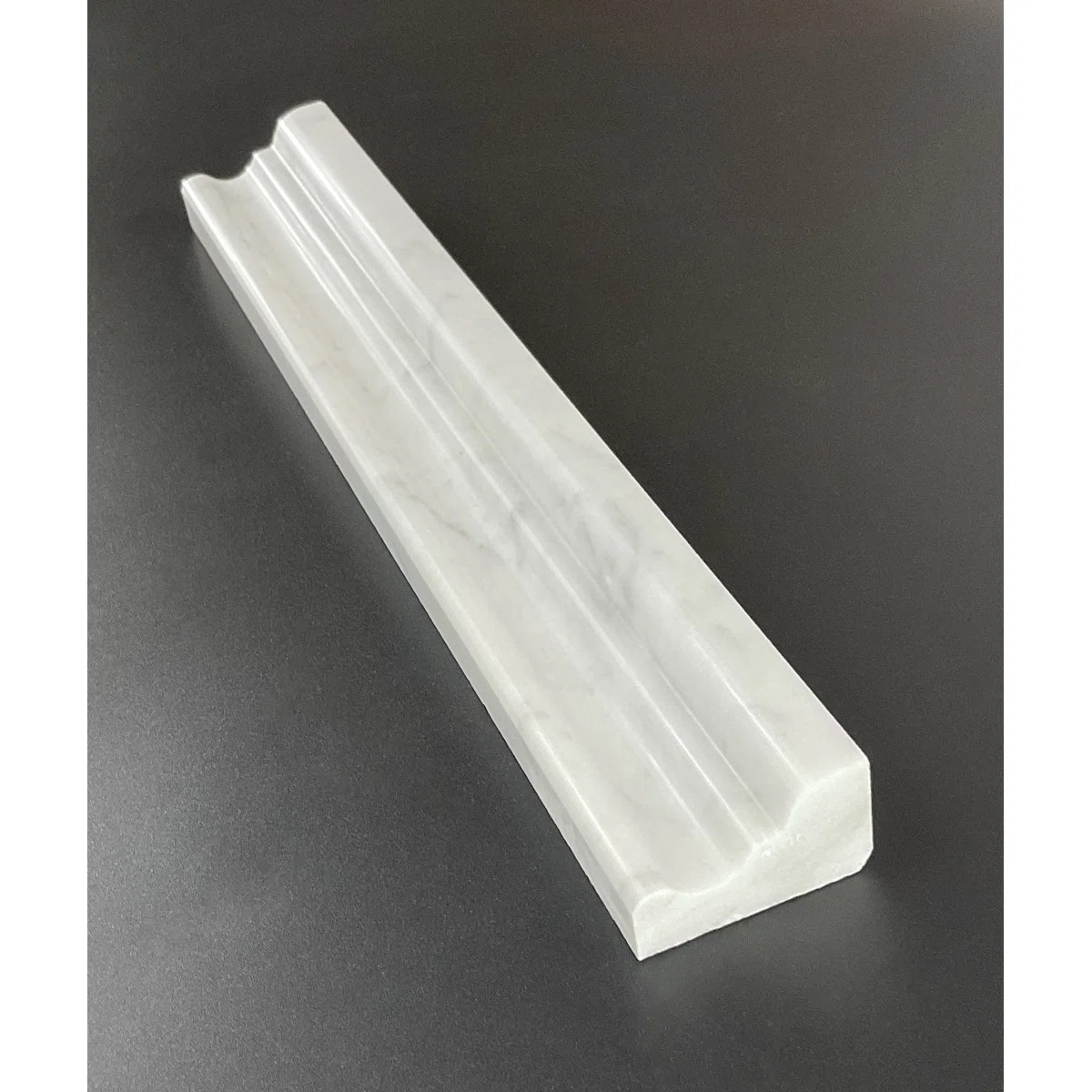 12" L x 1.8" W Marble Chair Rail Tile Trim (Set of 6) | Wayfair North America