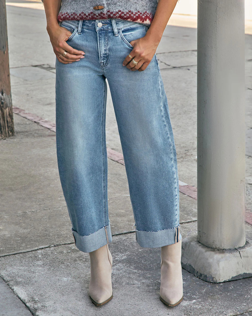 Clements Stretch Barrel Jeans | VICI