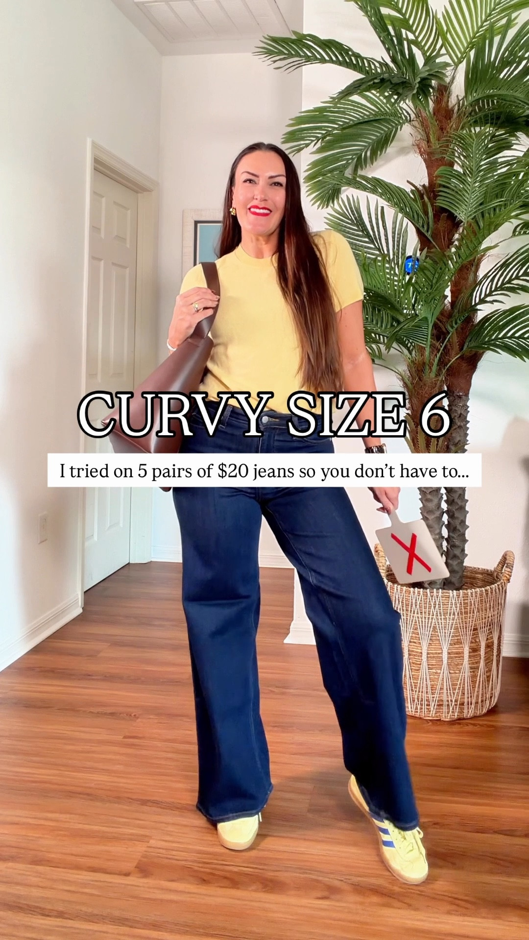 honestly shocked 😳

1. high-rise wide leg jeans in dark wash - size 6

2. mid-rise flare jeans in light wash - size 6, too tight in hips, waist & thighs

3. high-rise straight jeans in medium wash - size 6, too tight in hips & thighs 

4. high-rise wide leg jeans in medium wash - size 6

5. high-rise drawstring wide relaxed fit in dark wash - size small 💙 my fave pick!!

#LTKSeasonal #LTKSaleAlert #LTKFindsUnder50