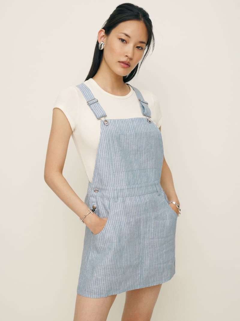 Darcie Linen Dress | Reformation (Global)