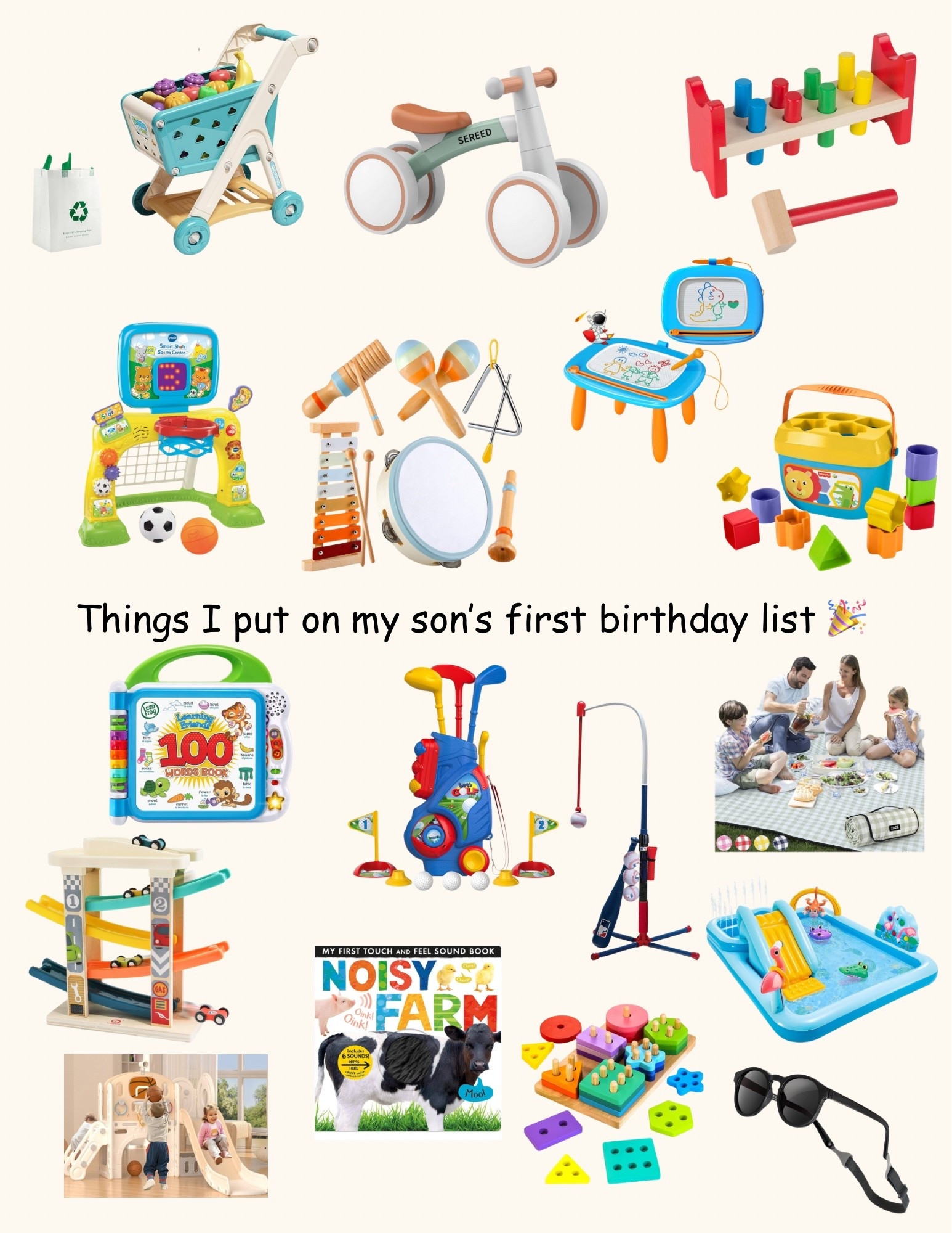 First Birthday gift ideas I gave friends and family for our son! 🎉

#LTKFamily #LTKParties #LTKKids