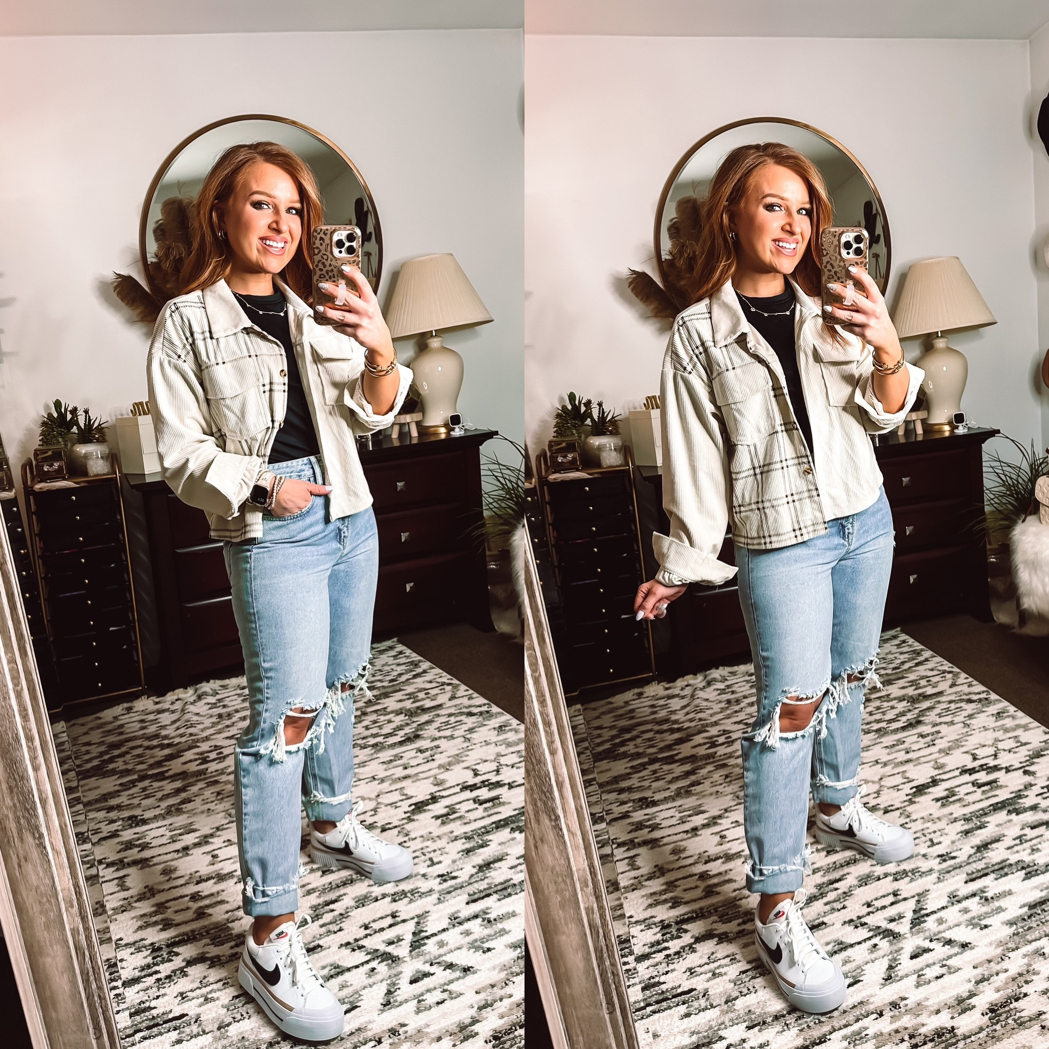 Amazon Shacket ! Such nice quality, more cropped and soft corduroy! Wearing a size small 



#LTKSeasonal #LTKFind #LTKunder50