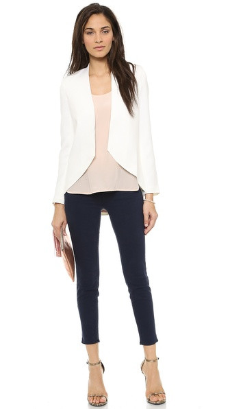 Ivory Blazer | Shopbop