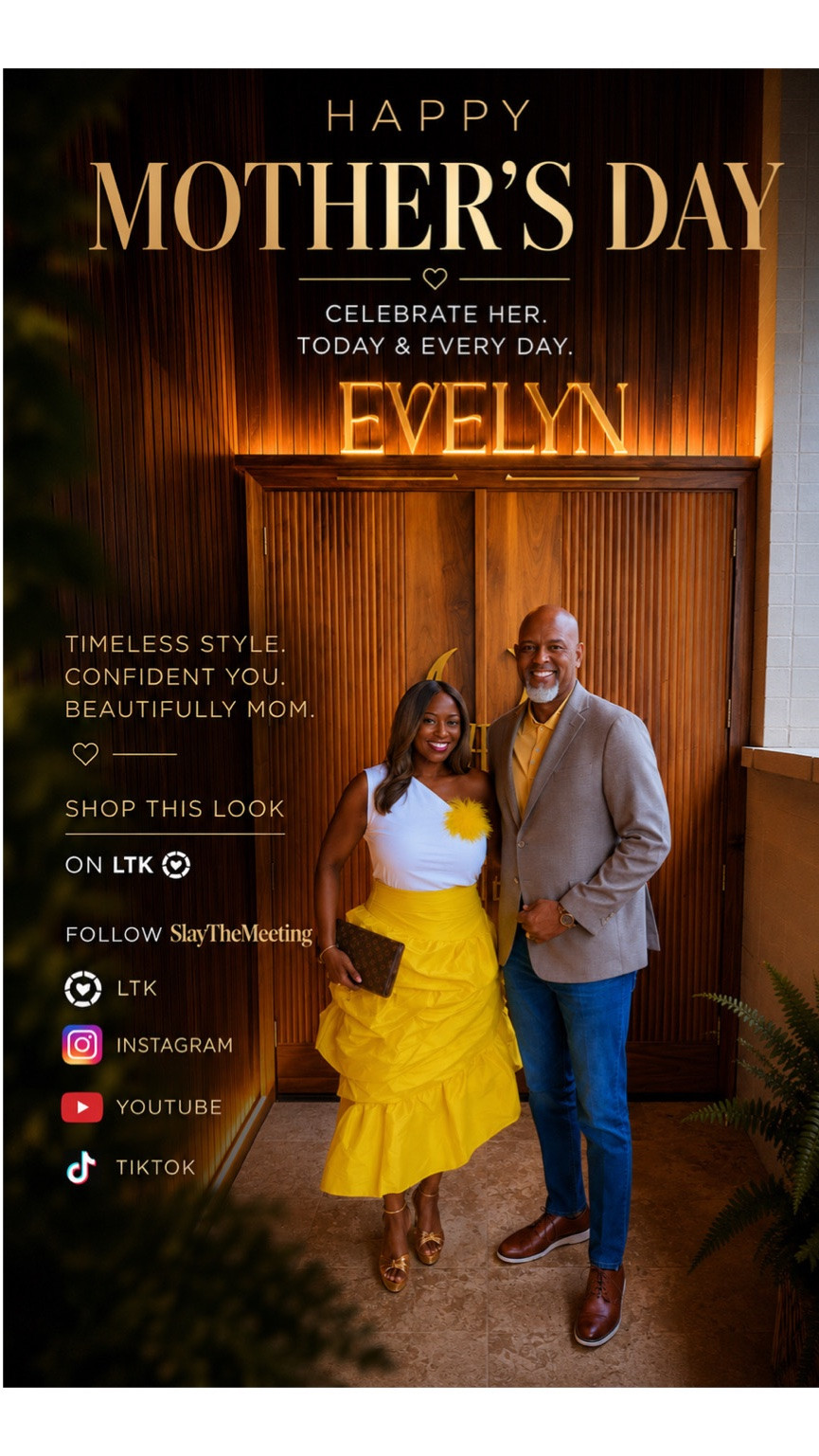 Mother’s Day called for a little glam, a little luxury, and quality time with my favorite people. 💛 From the statement skirt to the golden details, this look felt made for a beautiful brunch and a tour of one of Dallas’ most stunning dining spots, Evelyn. The ambiance? Old Hollywood elegance with modern luxury woven into every detail

A reminder that celebrating motherhood can look like slowing down, dressing up, and making memories that feel just as beautiful as the moment itself.

#MothersDayStyle #DallasLifestyle #OOTD #LuxuryDining.

#LTKdayinmylife #LTKOver40 #LTKvlog