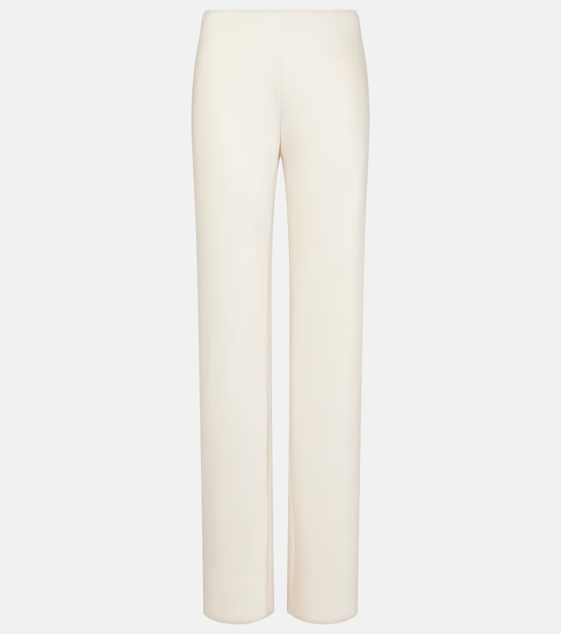 High-rise satin wide-leg pants | Mytheresa (US/CA)