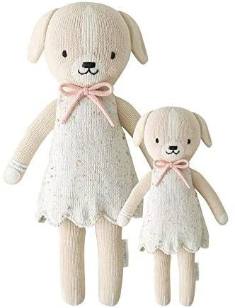 CUDDLE + KIND Mia The Dog Little 13" Hand-Knit Doll – 1 Doll = 10 Meals, Fair Trade, Heirloom Q... | Amazon (US)