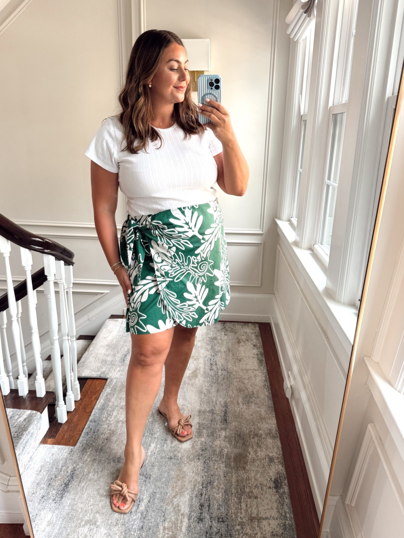 Wearing size 1X in wrap skirt & XXL in top

#LTKSeasonal #LTKMidsize