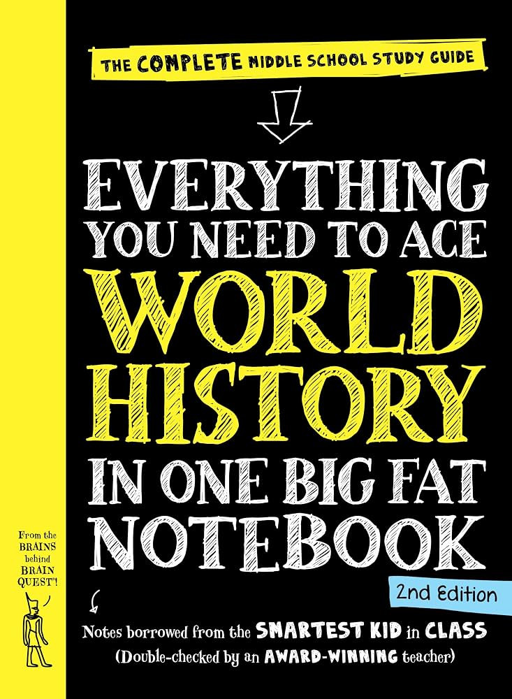 Everything You Need to Ace World History in One Big Fat Notebook, 2nd Edition: The Complete Middl... | Amazon (US)