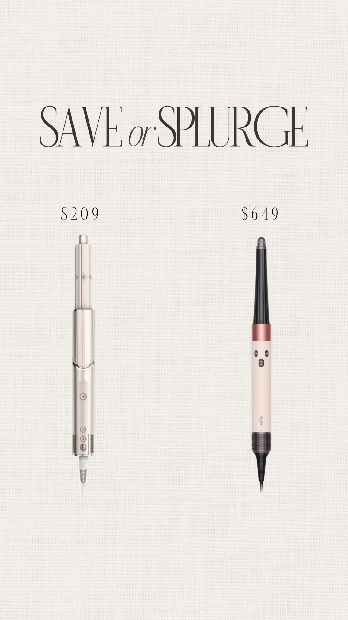 Save or splurge! Both of these tools are amazing and would make a great gift this holiday season! #stylinbyaylin 

#LTKBeauty #LTKHoliday #LTKOver40