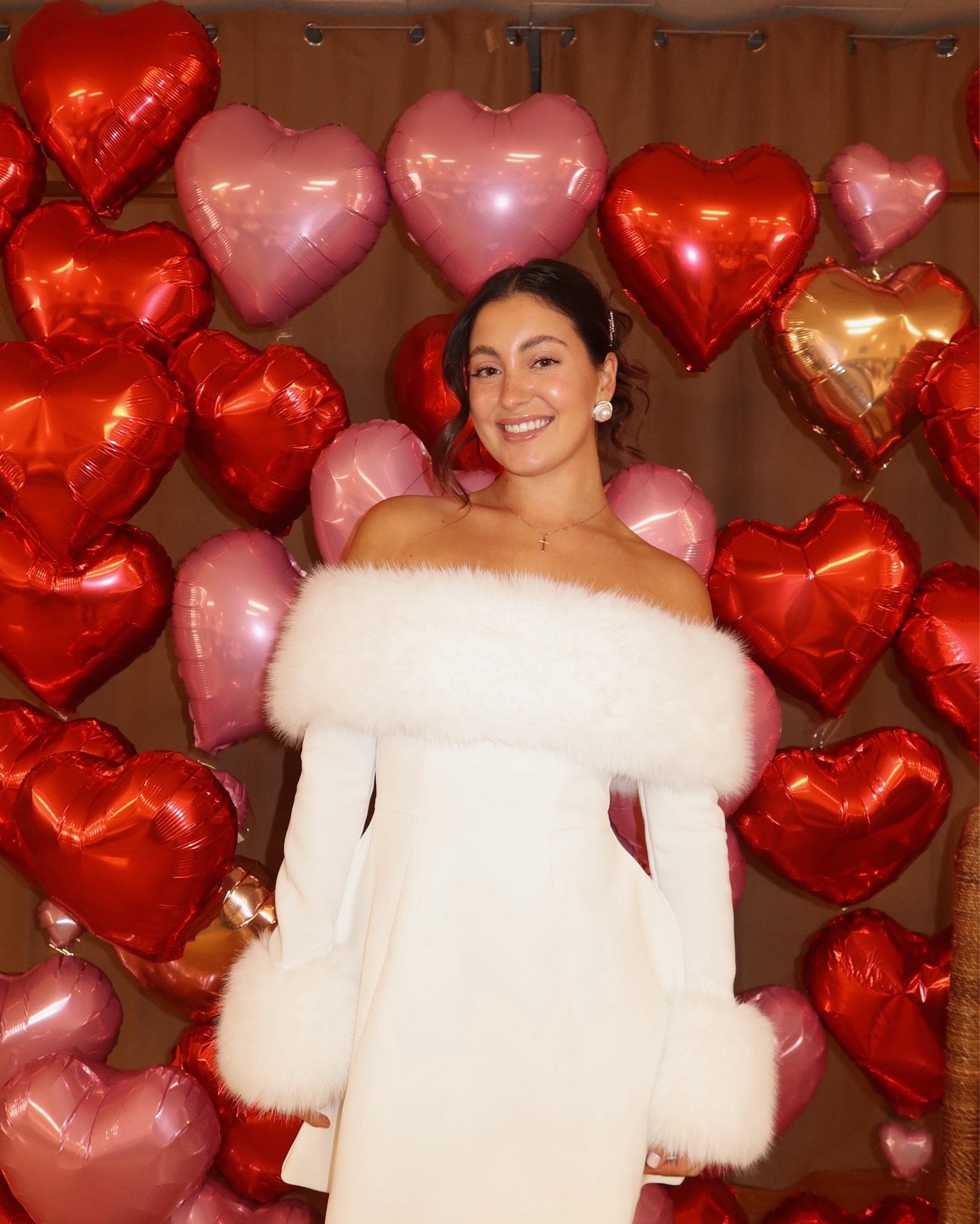 my winter bridal shower outfit 🤍 

fur trim, white mini dress, bridal, bride to be, wedding 

#LTKWedding #LTKShoeCrush #LTKStyleTip
