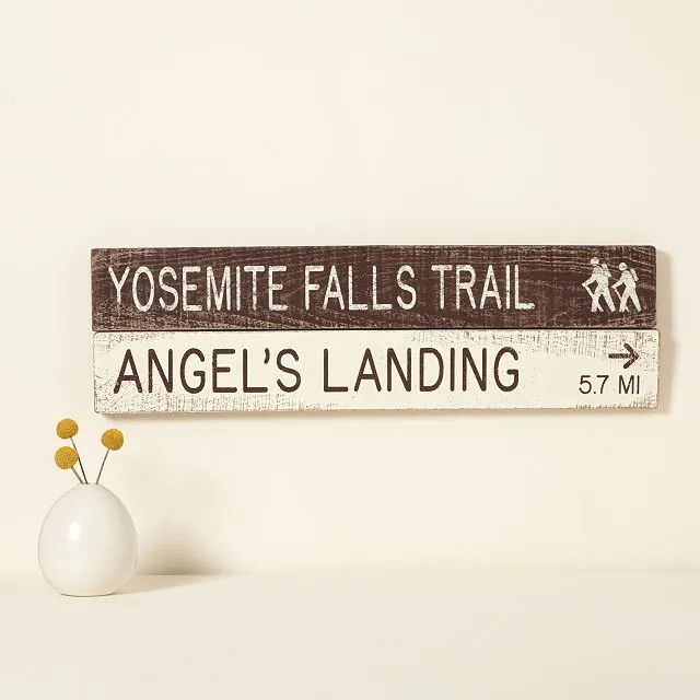 Custom Hiking Trail Signs | UncommonGoods