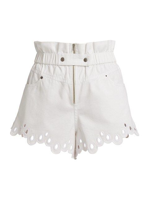 Lee Embroidered Shorts | Saks Fifth Avenue