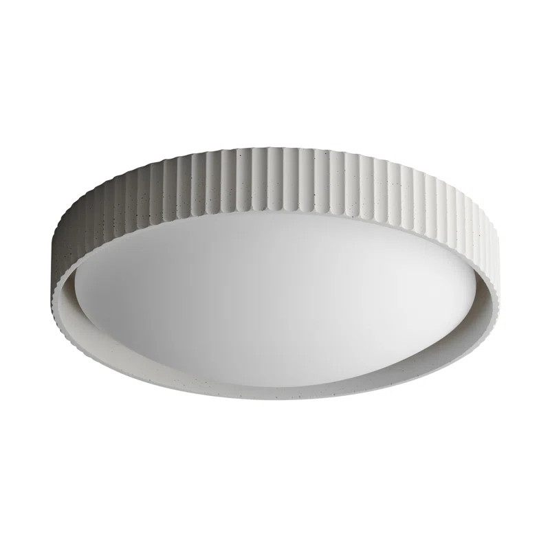 Carran Single Light Acrylic LED Flush Mount | AllModern