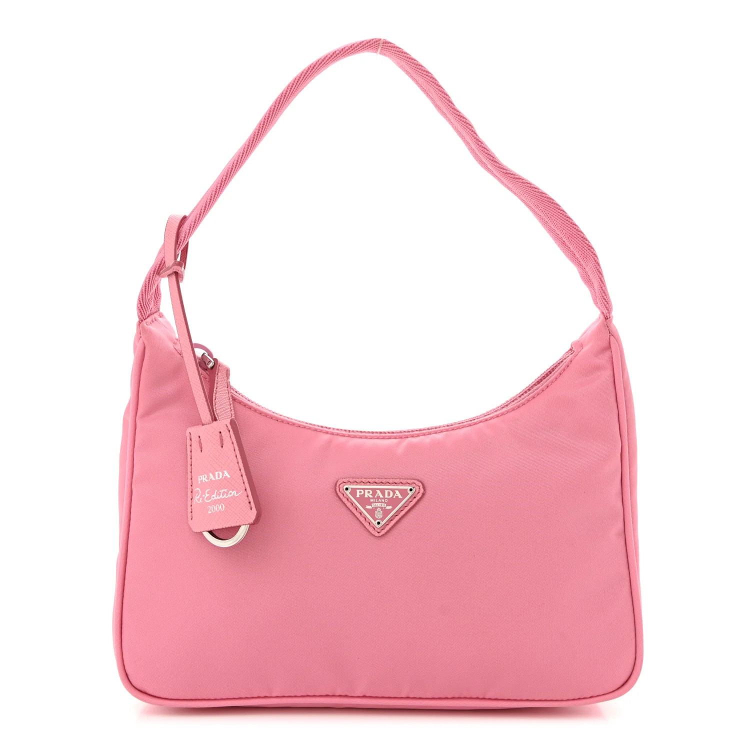 Tessuto Nylon Mini Re-Edition 2000 Bag Begonia | FASHIONPHILE (US)