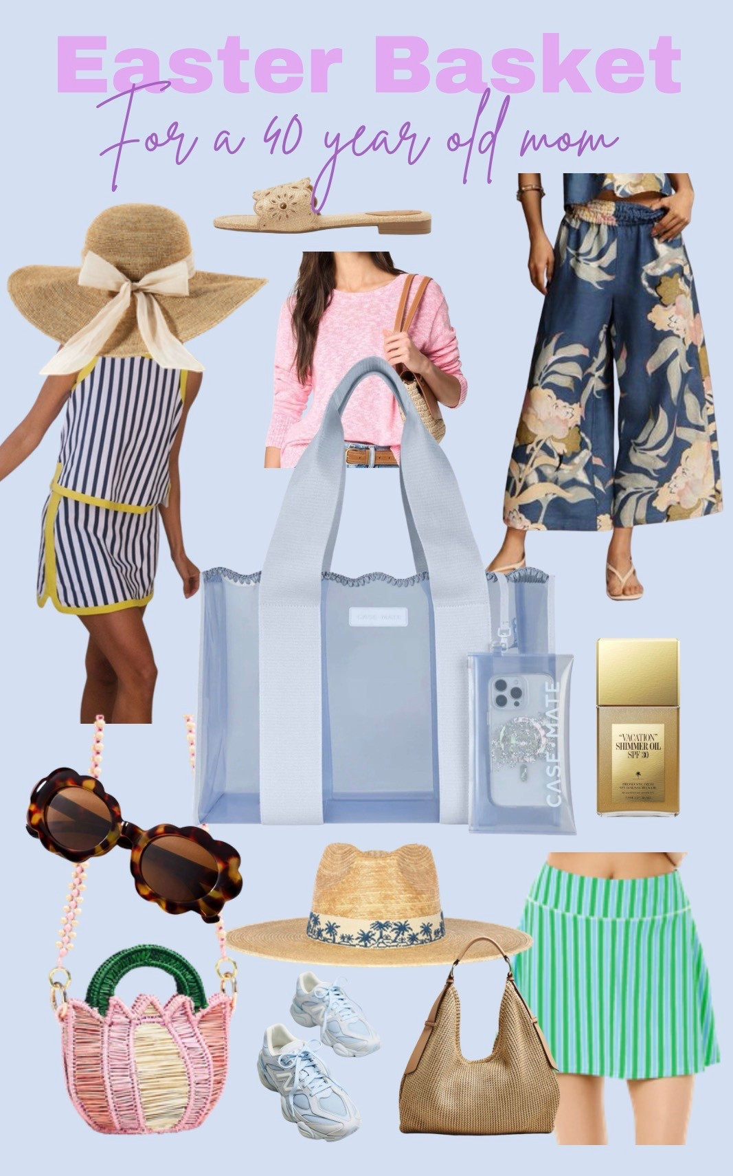 If I made an Easter basket for myself as busy mom of 3 (and 40yr old🤣) 
@Sunshine Tienda @Anthropologie @jcrew @Target 

#LTKmomlife #LTKOver40 #LTKootd