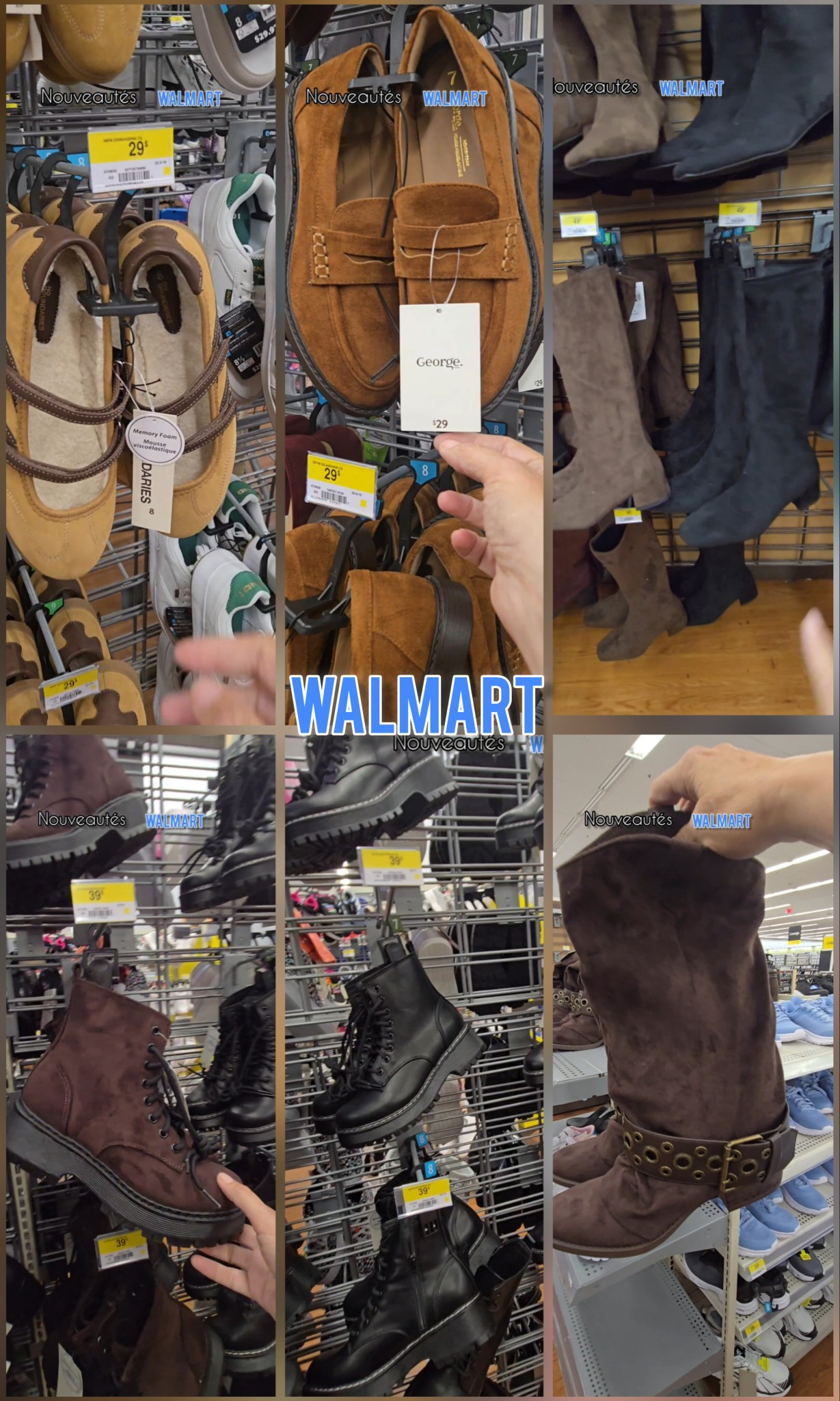 Walmart nouveautés chaussures et bottes #walmart #styledesignsp #bottes#chaussures

#LTKcanada #LTKover50style #LTKshoes