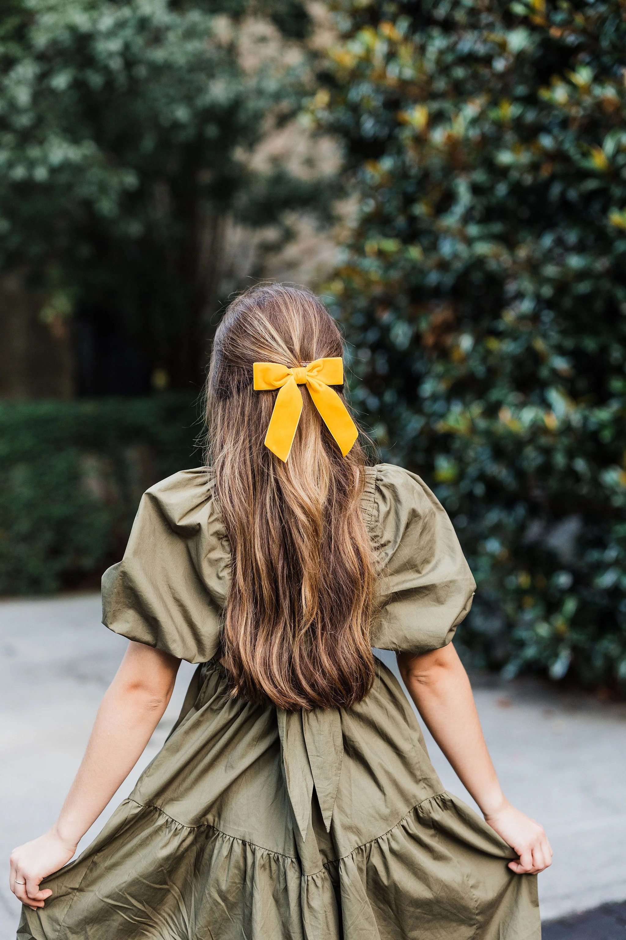 Delora Velvet Bow | Grace & Grandeur Bow Company