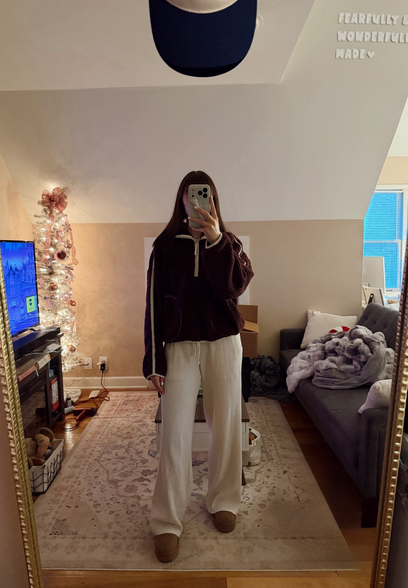 Top: L 
Pants: S


#LTKootd #LTKGiftGuide #LTKHoliday