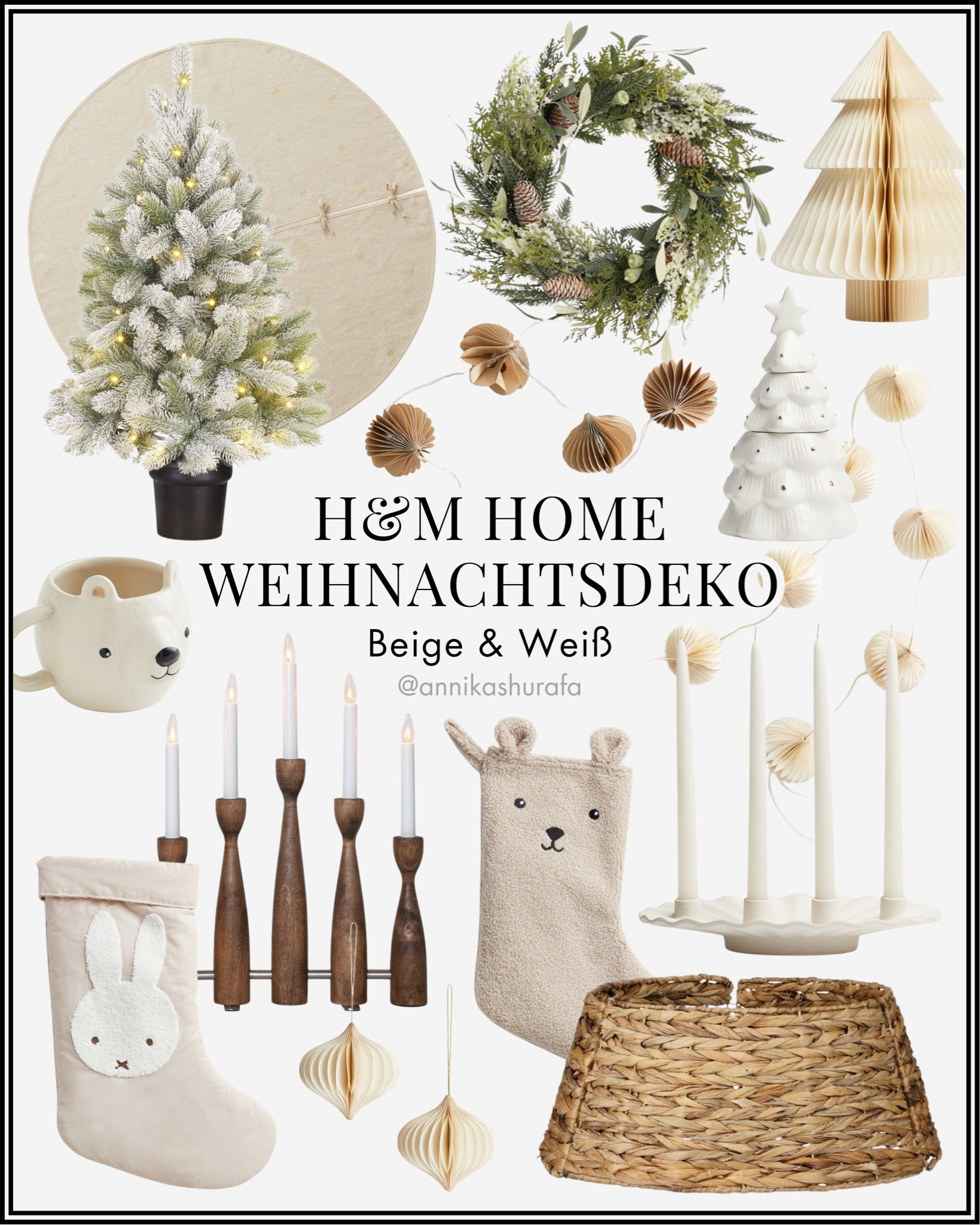 H&M Home Weihnachten Dekoration Weiß & Beige, Neutrale Farben, Weihnachtsdekoration, Weihnachtsdeko, Teddy Dekoration, Weiße Weihnacht, Tannenbaum Unterlage, Weihnachtsbaum Schutz, Weihnachtskranz, Papier Tannenbaum, Weihnachten Lichterkette, Papier Ornamente Weihnachten, Papier Lichterkette H&M, Winterdeko, Winterdekoration, Kerzen für Weihnachten, Weihnachtskerzen, Kerzenhalter weiß, Adventszeit, Adventskerzen, Advent Kerzenhalter, Weihnachtsbaum Fuß, Teddy Weihnachtsstrumpf, Häschen Weihnachtsstrümpfe, Holz Kerzenhalter Advent, Neutrale Deko, Beige Aesthetic, Bärchen Tasse, Künstlicher Weihnachtsbaum, Weihnachtstanne, minimal aesthetic, Weihnachtsdekoration beige, Tannenbaum Kerzen

#LTKwinter #LTKdeutschland #LTKhome