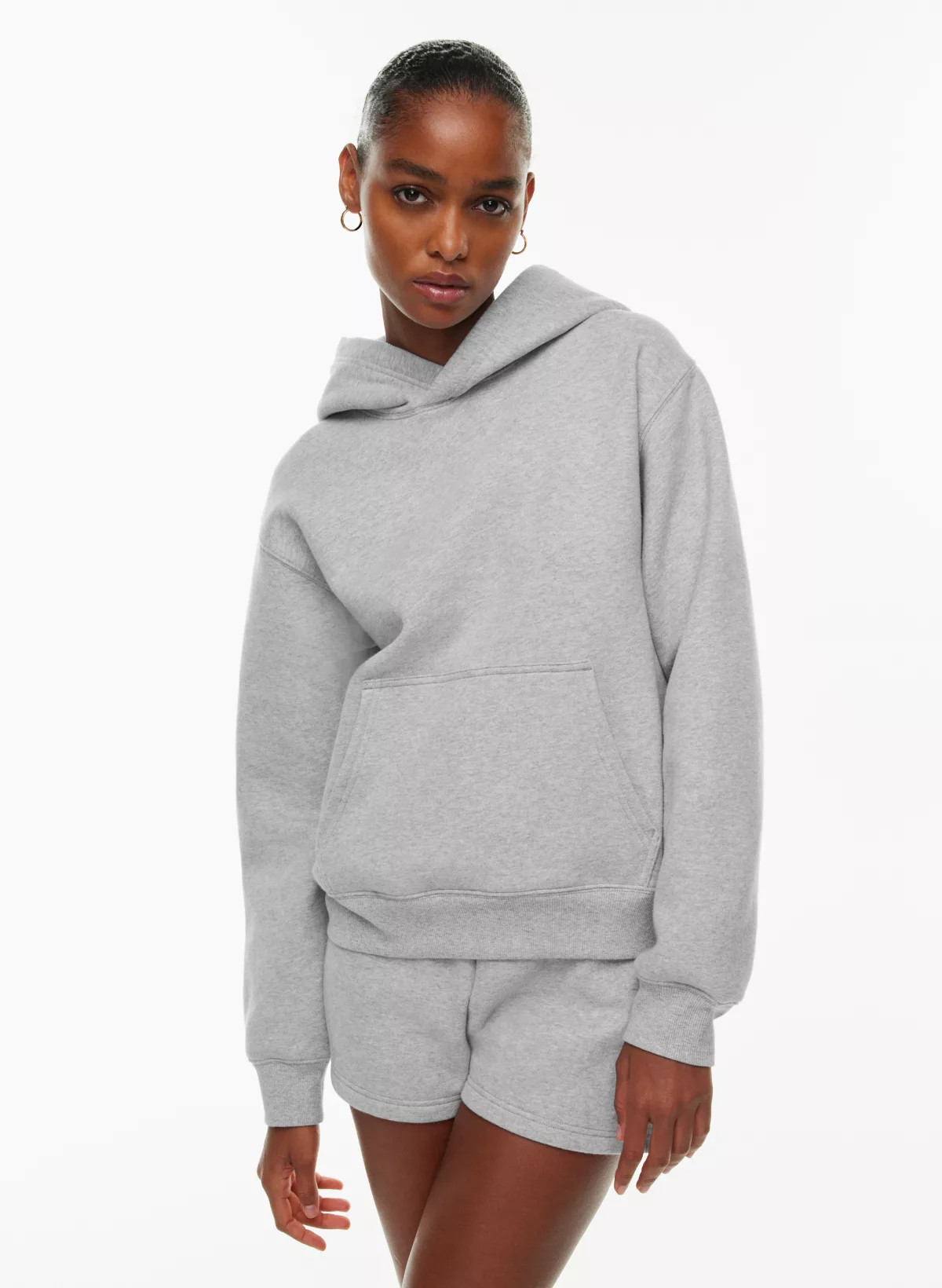 COZY FLEECE PERFECT HOODIE | Aritzia
