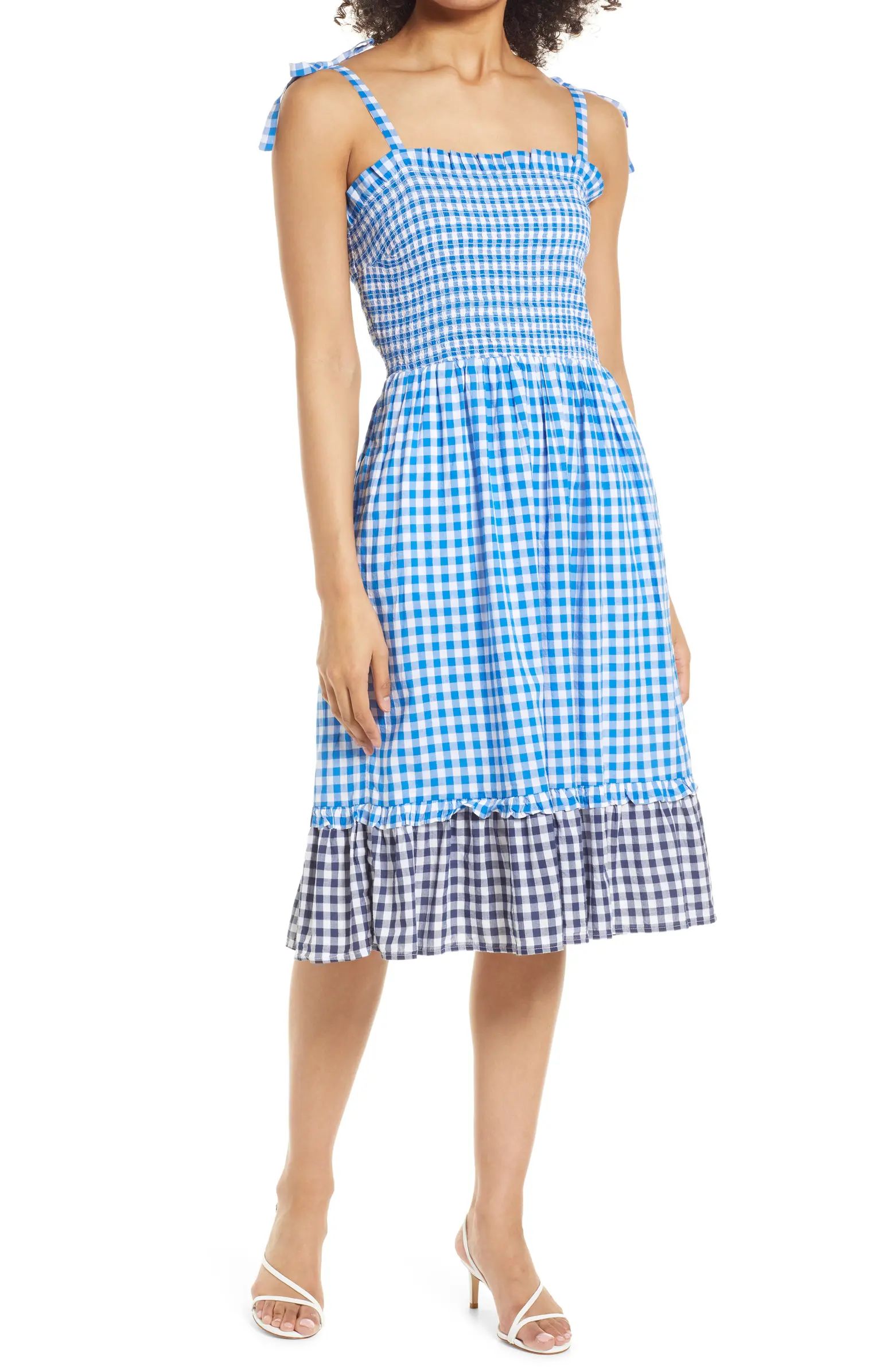 Draper James Sleeveless Smocked Dress | Nordstrom | Nordstrom