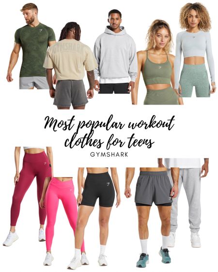Holiday gift guide for teens: most popular brand of workout clothes for teenagers

#teengiftguide #workoutclothes #gymshark 

#LTKGiftGuide