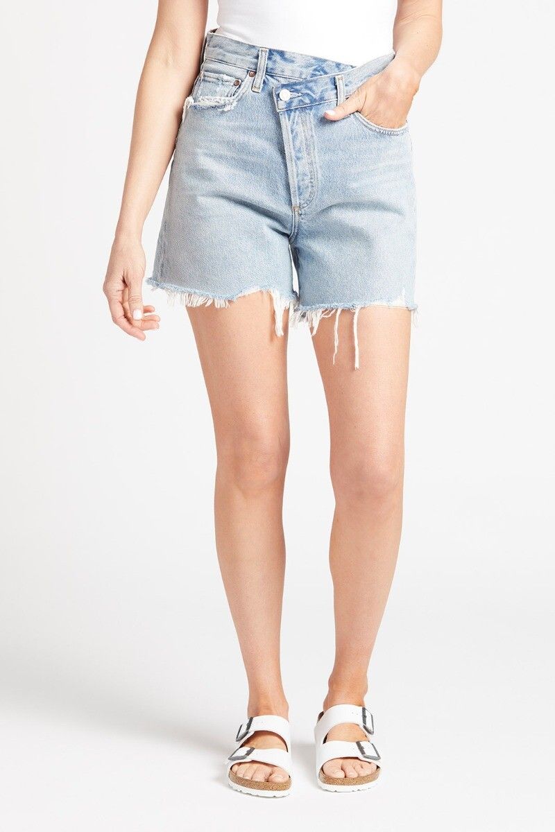 AGOLDE Criss Cross Short | EVEREVE | Evereve