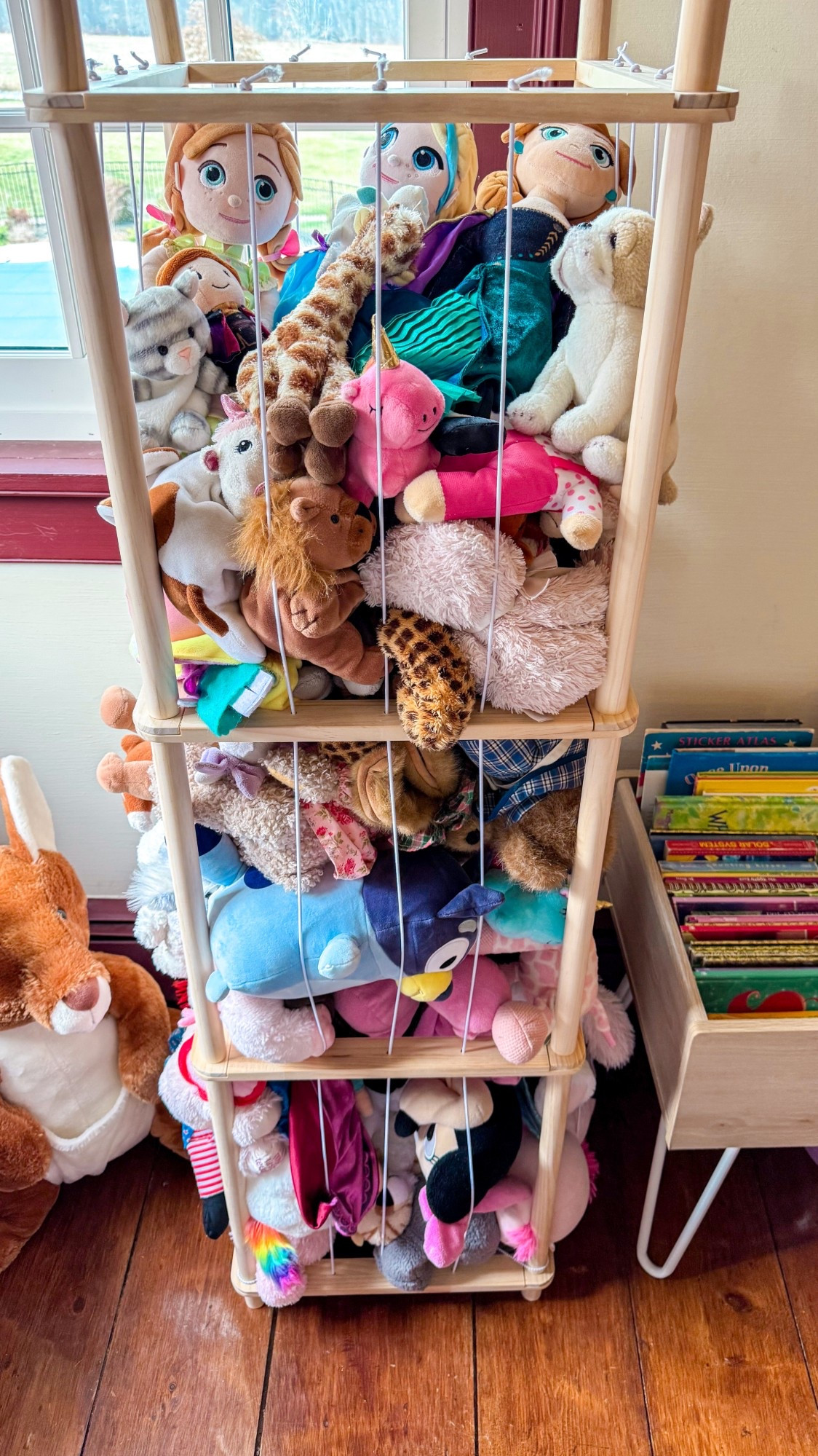 The cutest way to store ALL the stuffed animals 🧸 

Found it on Amazon // toy storage // toy organization // kids toys // jellycat stuffed animal // Melissa and Doug stuffed animal // toy tower 

#LTKHome #LTKKids #LTKBaby