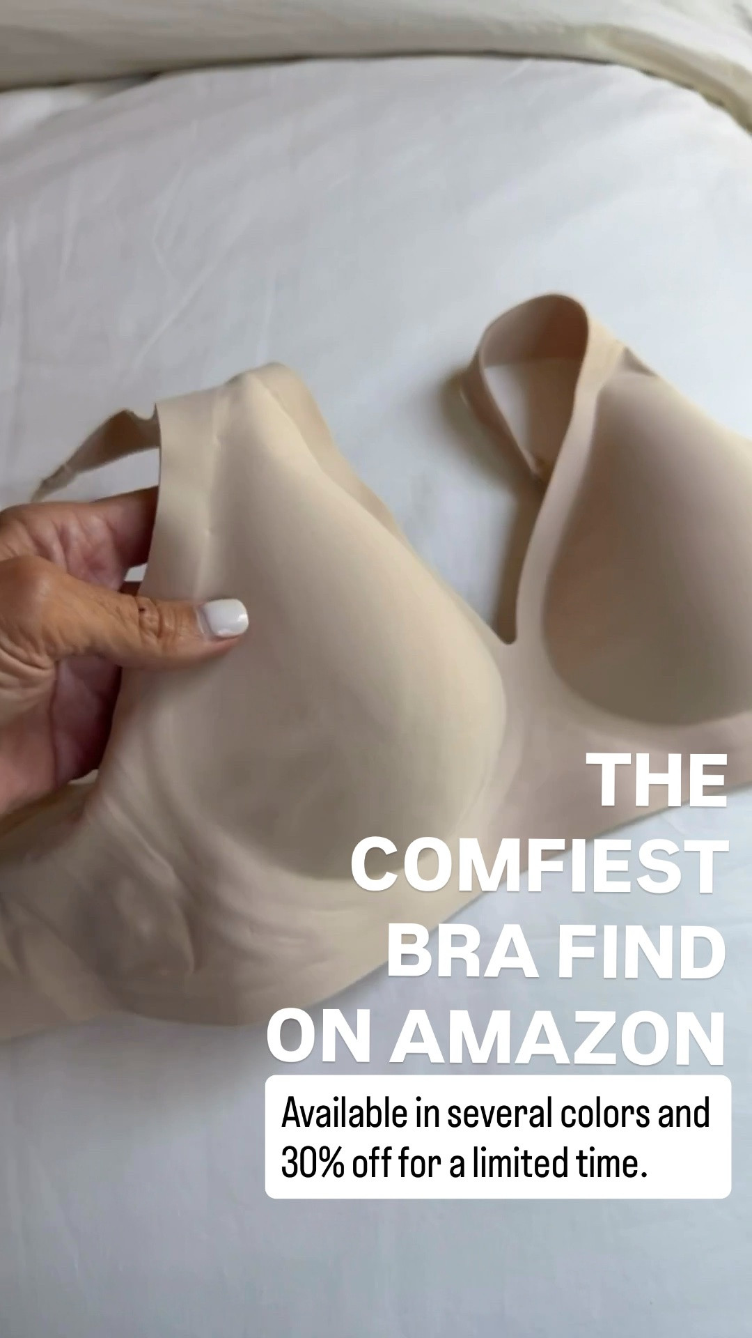 These are some of the most comfortable bras I’ve worn, and I finally found a strapless bra that actually stays in place! It doesn’t budge, comes in lots of colors, and it’s currently 30% off on Amazon, definitely worth grabbing while it’s on sale.

💡 LTK MADE EASY
❤️ Heart = Support my posts!
🔖 Save = Get sale & restock alerts
📋 Lists = Keep favorites organized
📲 Share = Send lists and products to a friend. Hello, Christmas List!
💬 Comment = Ask me anything about what I’m wearing.:-)

#LTKOver40 #LTKSaleAlert