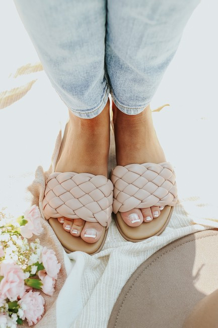 Steve Madden Paislee Woven Slide Sandals | Magnolia Boutique