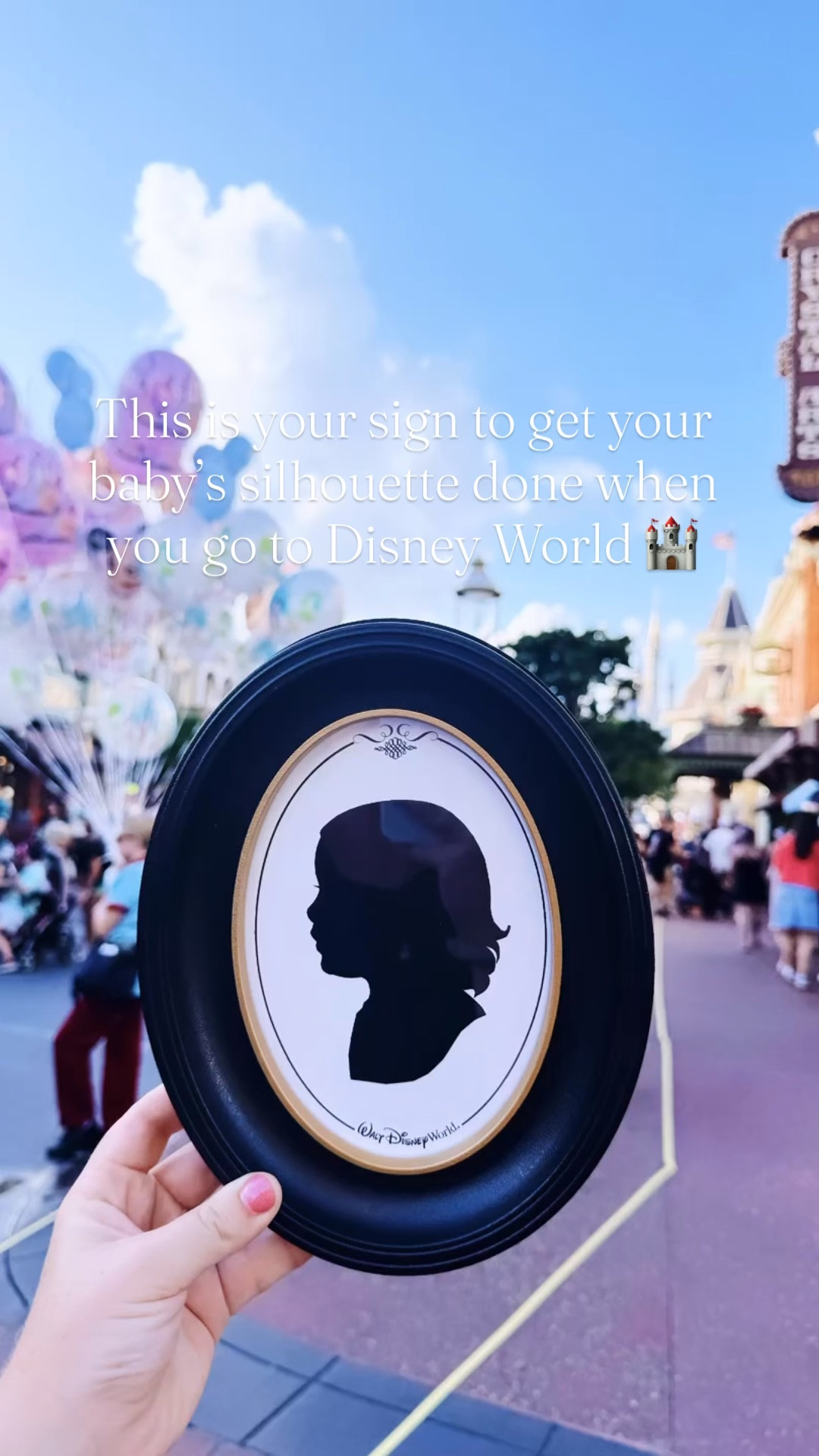 Highly (!!) recommend 👏🏽 getting your babies’ silhouette 👤 done while you’re at Disney!! 🖼️ My best friend told me to do it before we took Judson (on his very first trip ✨) when he was 1.5 👶🏼 - and now it will be a tradition 🫶🏽 for all of my babies!!! 🐭 And it was so special getting to hang up Sweet Baby Levi Rhett’s silhouette 👤 picture frame 🖼️ we had done on our recent @waltdisneyworld trip 🐭🏰🪄 next to the one we had made of Judson when he was that same age!! 🥰 Such a sweet sentimental keepsake for the home!! 🏡 Love seeing them hanging together now here in the farmhouse, too!! 😍 #disneyworldtradition #disneytraditions #disneysilhouette #disneysilhouettes #disneykeepsake
