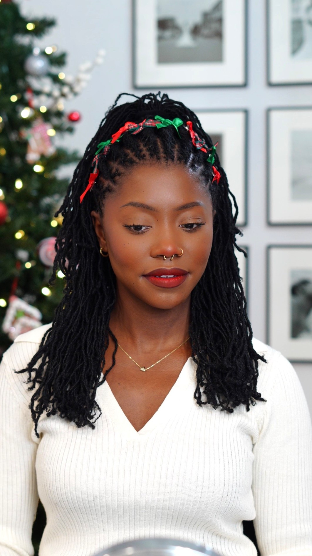 Sorry but THIS ONE?! 10/10 😍

Day 7 of the 12 Loc Styles of Christmas 🎄
Younger me would be so proud lol
These bows are a perfect accessory to add to a holiday style.

What are we feeling about this one? 

#LTKBeauty #LTKGiftGuide #LTKHoliday