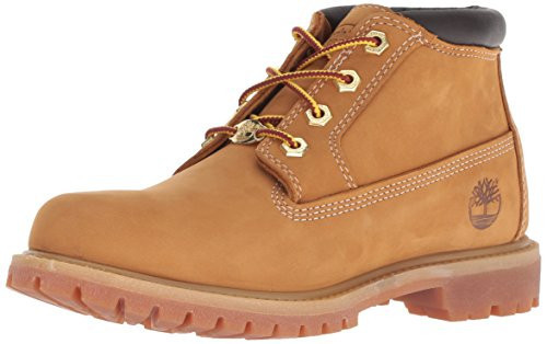 Timberland Women's Nellie Double Waterproof Ankle Boot,Wheat Yellow,7 W US | Amazon (US)