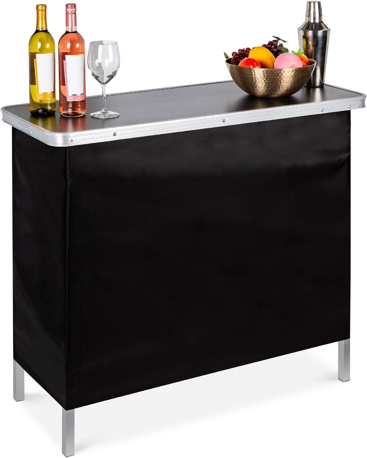 Best Choice Products Portable Pop-Up Bar Table for Indoor, Outdoor, Party, Picnic, Tailgate, Ente... | Amazon (US)
