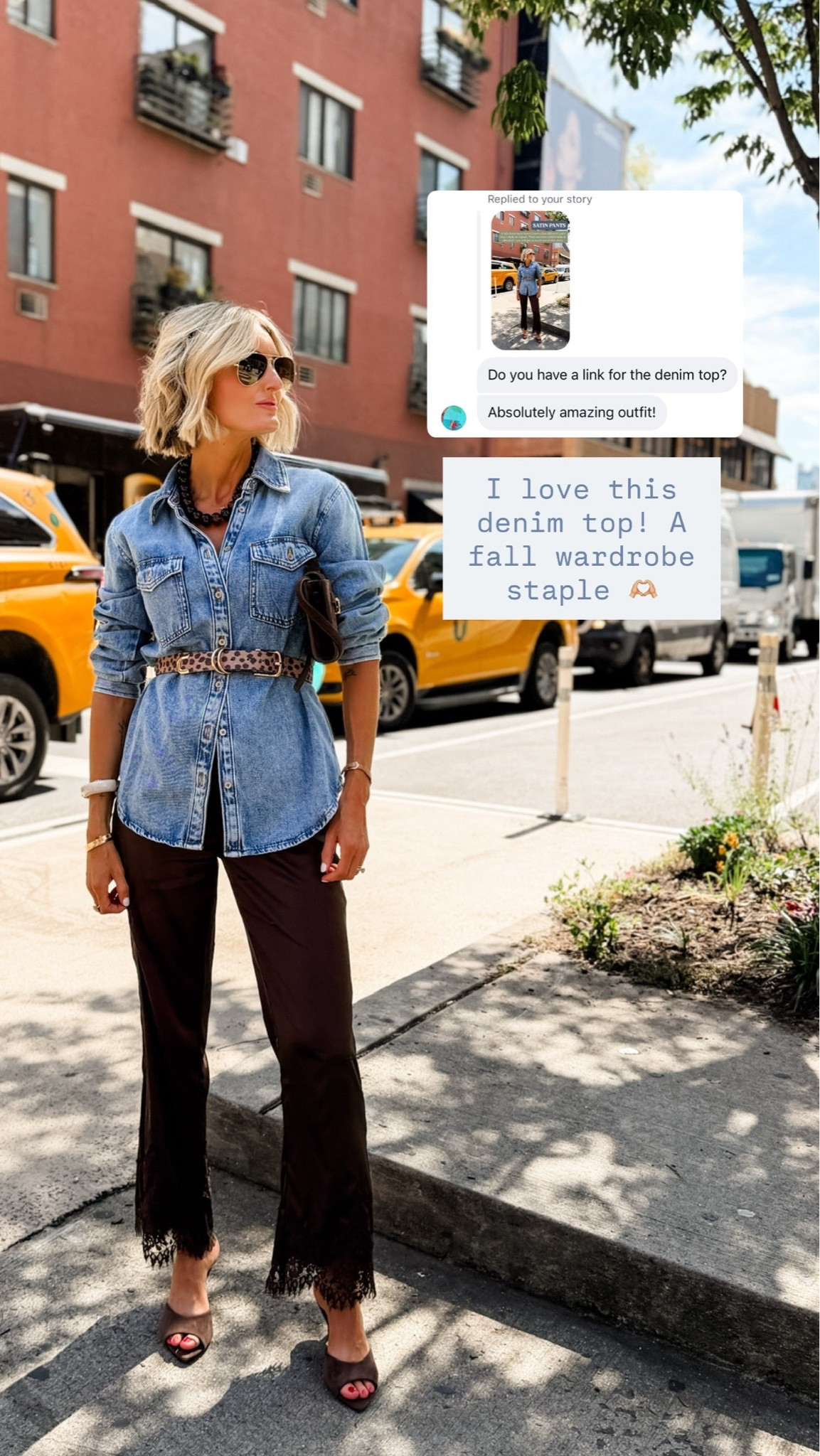 I’ve lost track of how many times I’ve reached for this denim top! So good for fall and year round wear. Wearing XS in both 

Loverly grey, fall capsule wardrobe, loft, chambray denim top, brown satin lace pants

#LTKSeasonal #LTKootd
