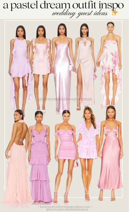REVOLVE CLOTHING wedding guest dress ideas ☁️ pastels 🌸🩷💜💟



#LTKSeasonal #LTKstyletip #LTKwedding